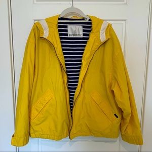 London Fog Vintage Yellow Windbreaker